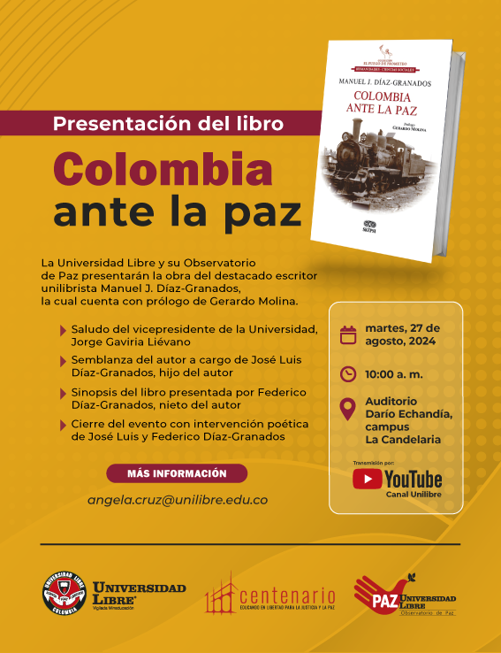 Libro Colombia ante la paz de Manuel J. Díaz-Granados.